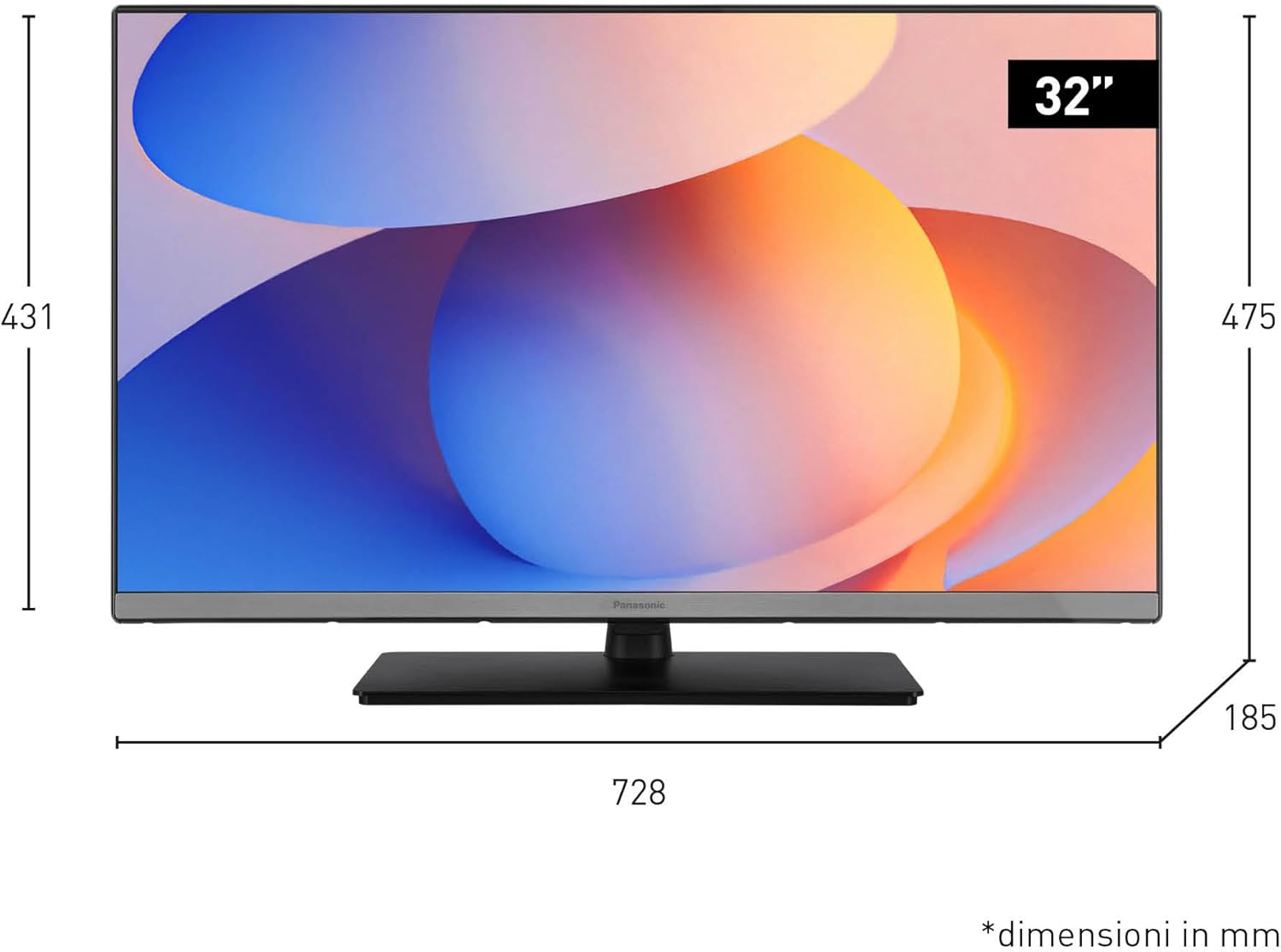 Panasonic TB-32S40AEZ 32-inch TV - view 2
