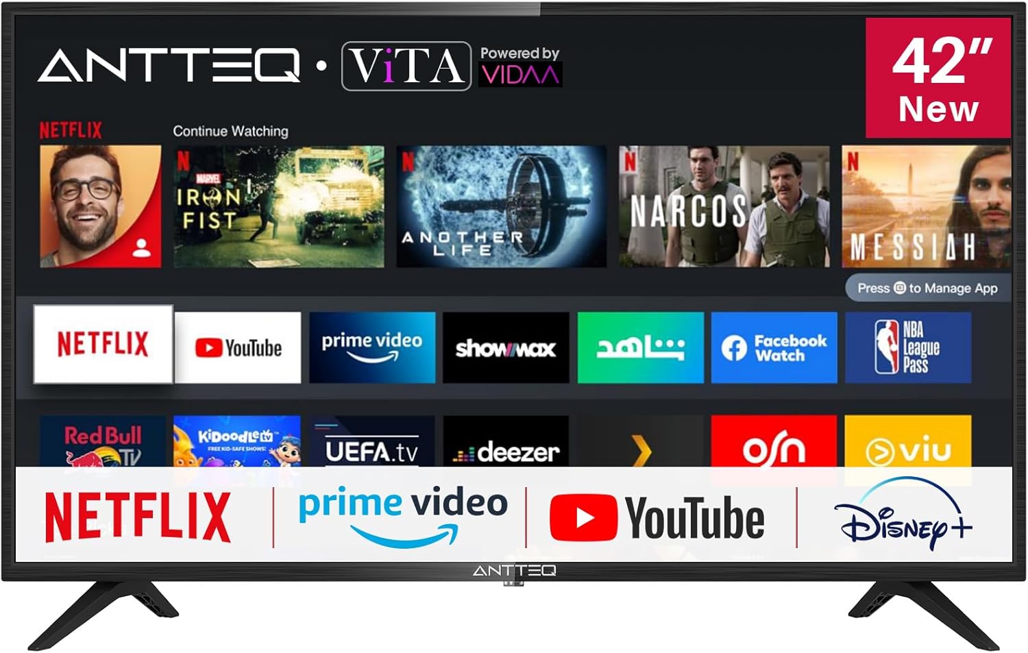 Antteq AV42 42-inch TV