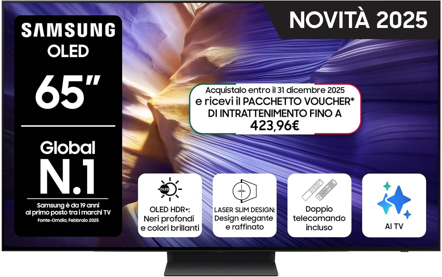 Samsung QE65S94FAT 65-inch TV