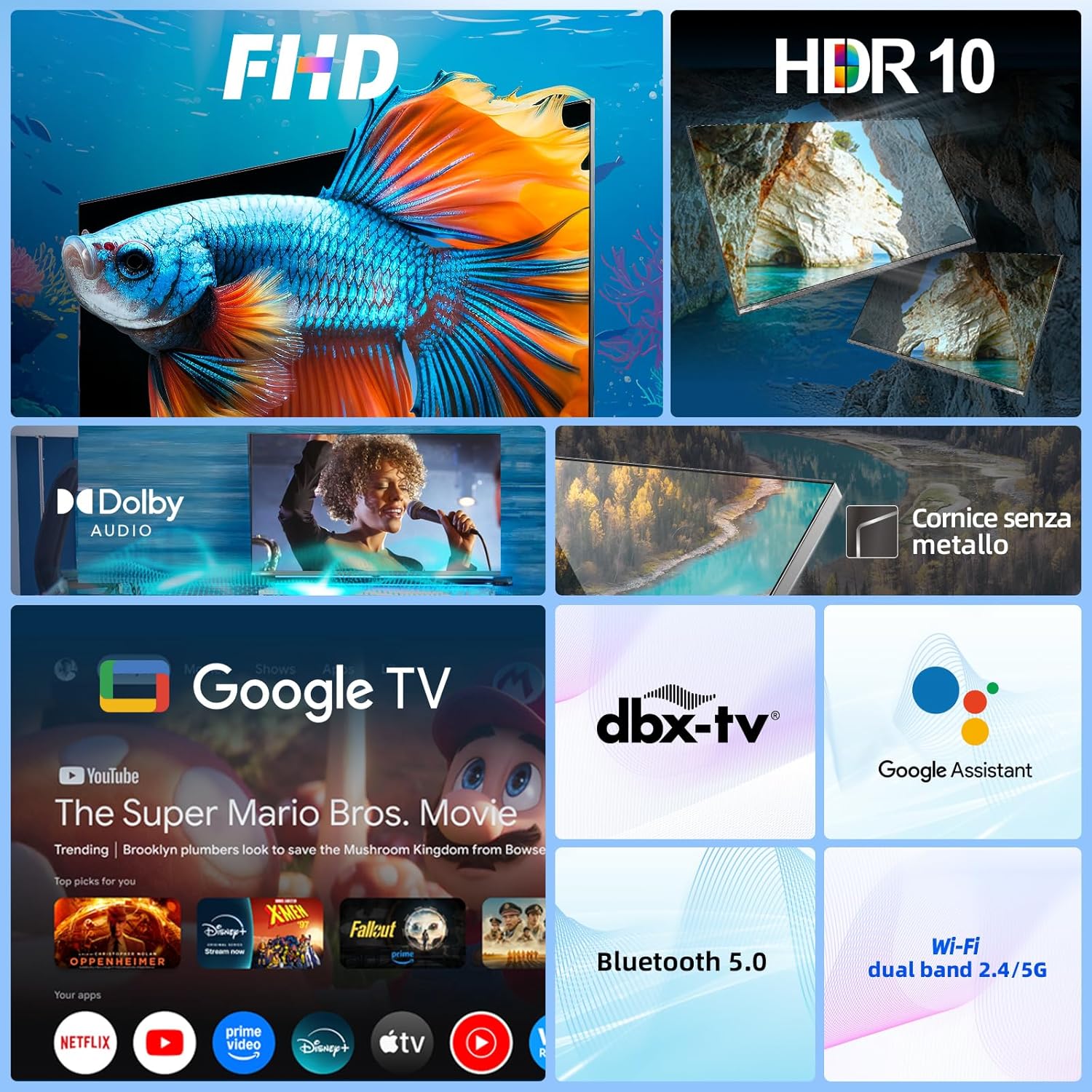 CHiQ L40M9G 40-inch TV - view 3