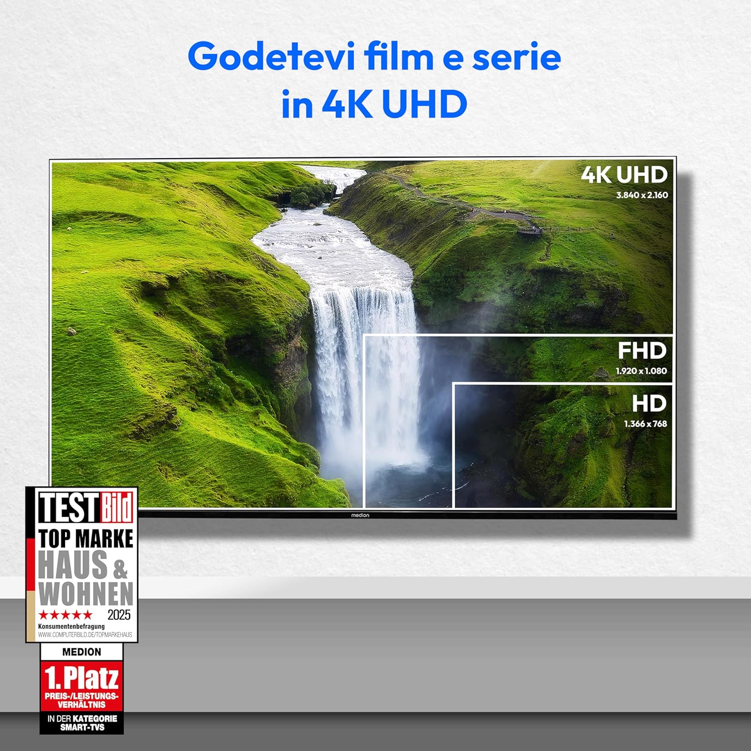 Medion X8502500 50-inch TV - view 2