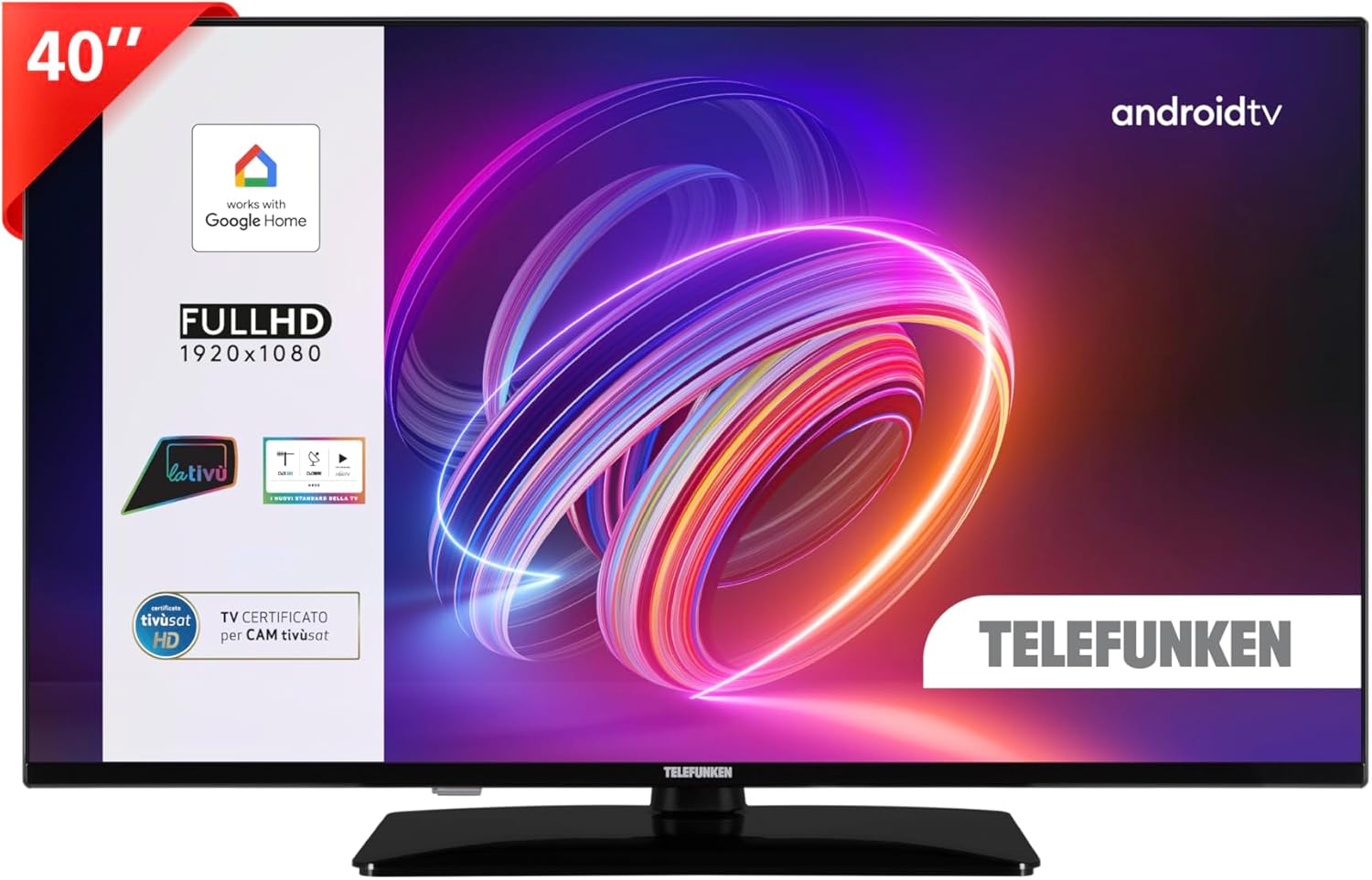 Telefunken TE40750B49V4DAZ 40-inch TV