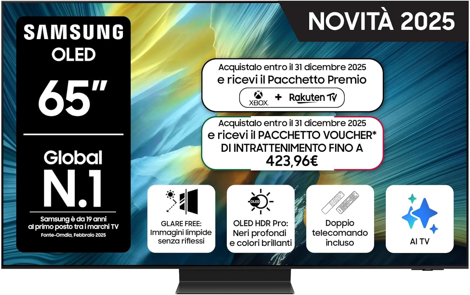 Samsung QE65S95FATX 65-inch TV