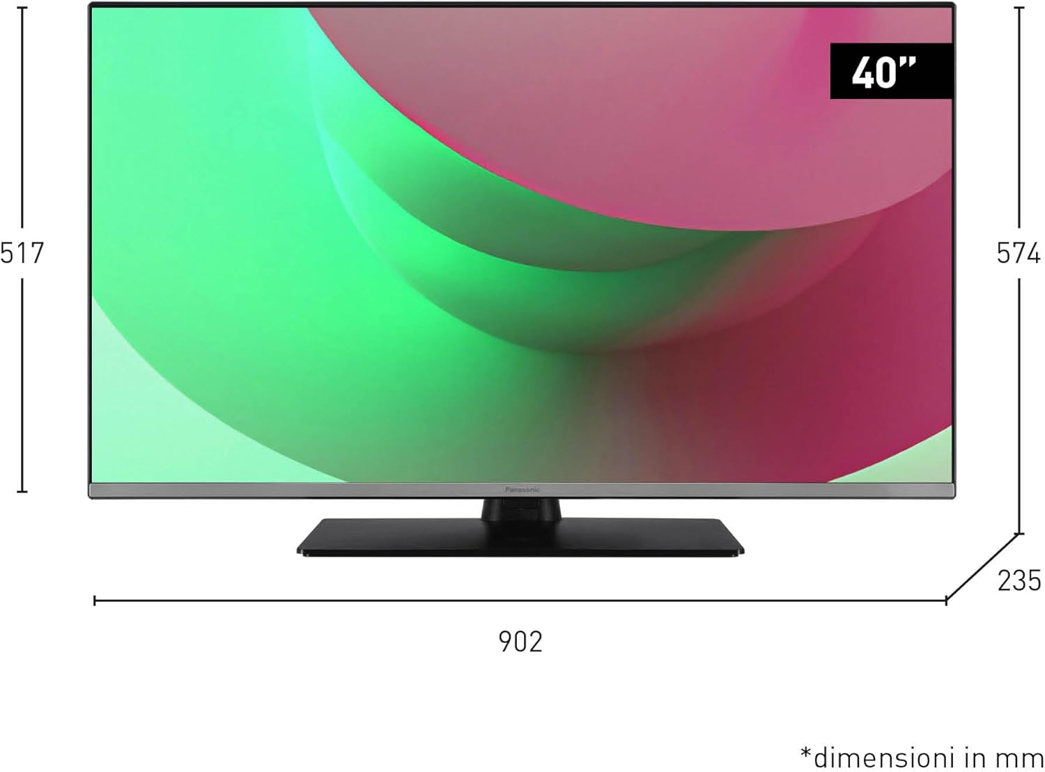 Panasonic TB-40S45AEZ 40-inch TV - view 3