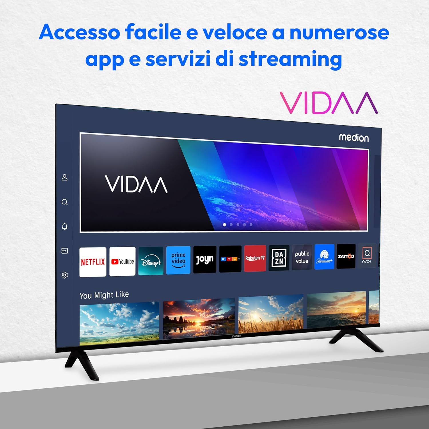 Medion X8502500 50-inch TV - view 3