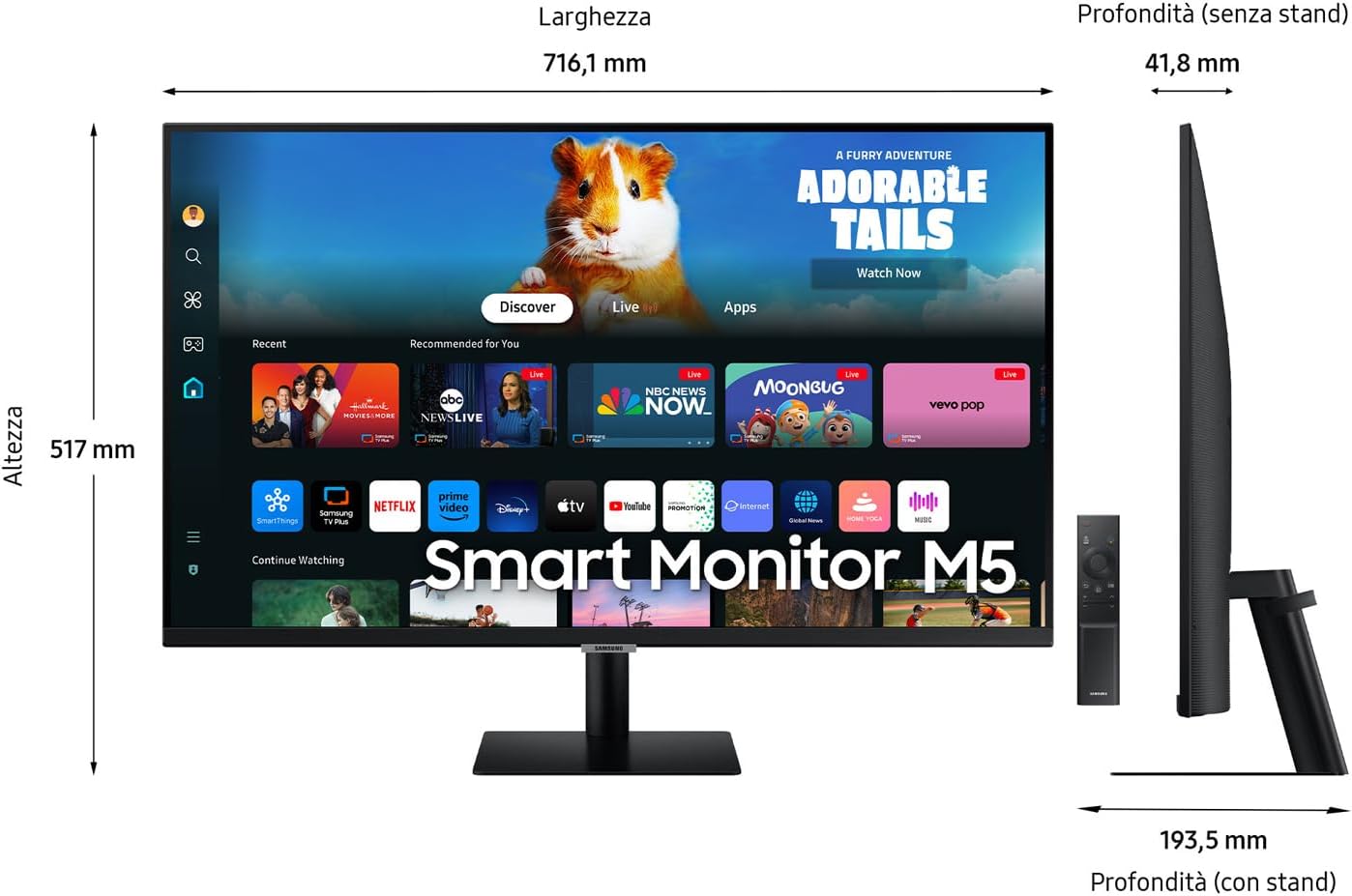 Samsung LS32DM502EUXEN 32-inch TV - view 2