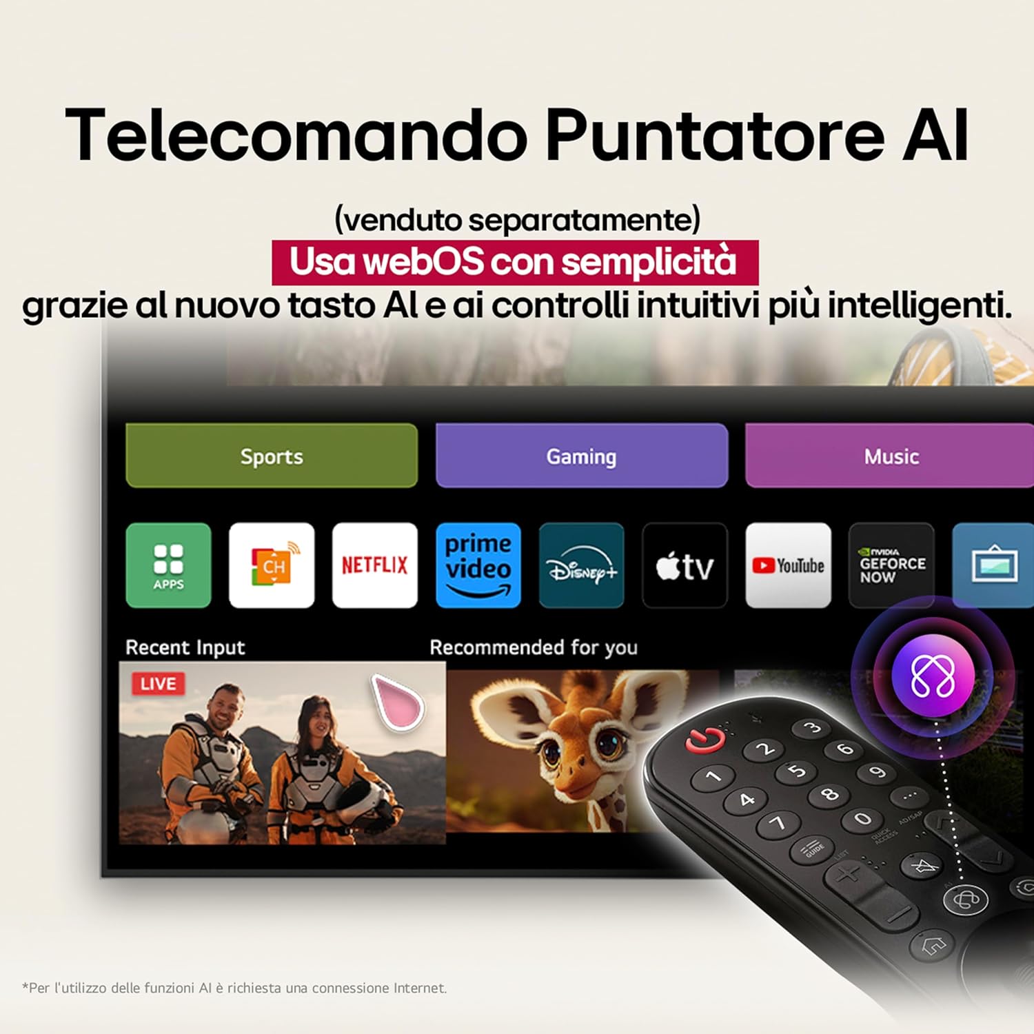 LG 43UA75006LA 43-inch TV - view 6