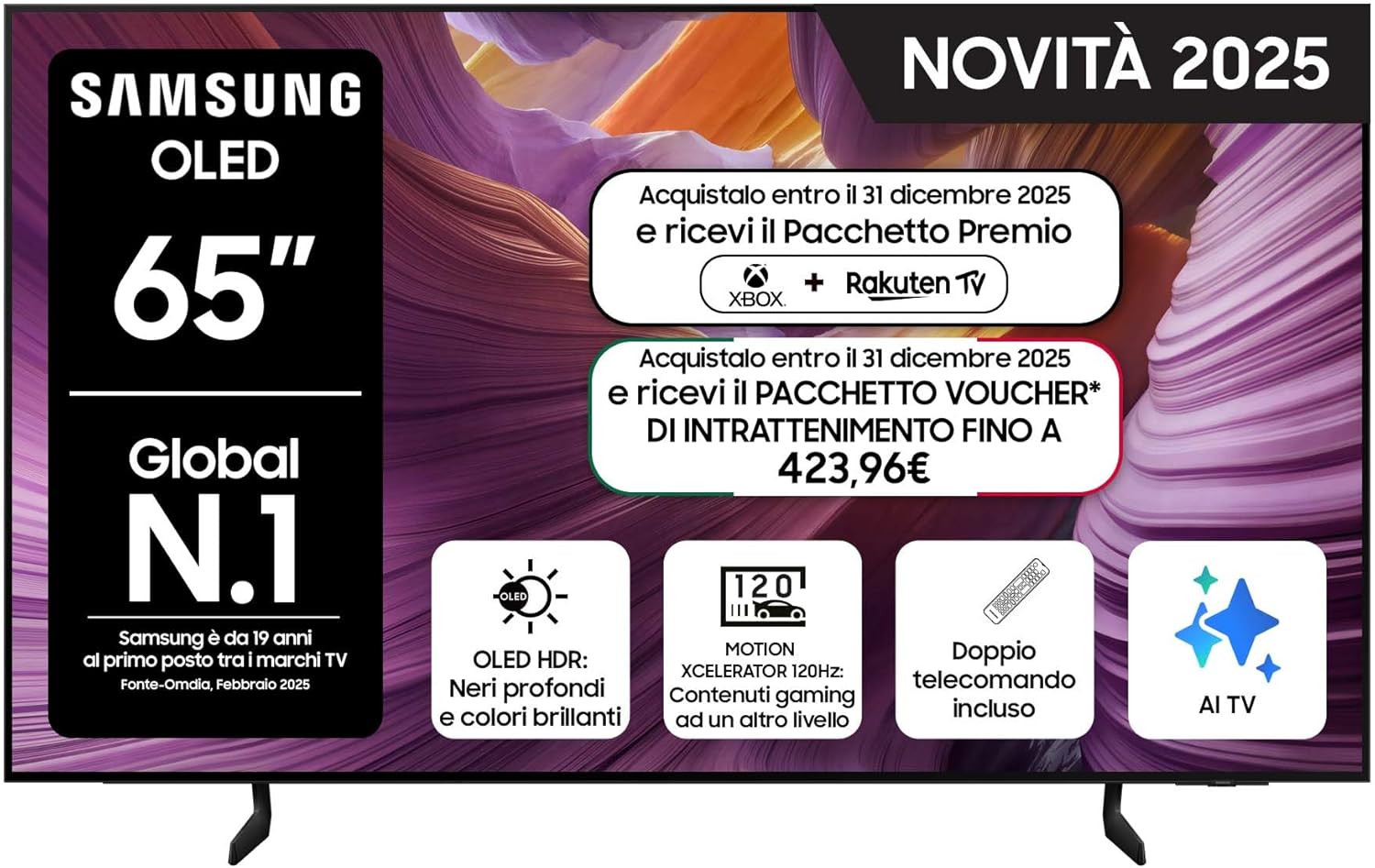 Samsung QE65S85FAEX 65-inch TV