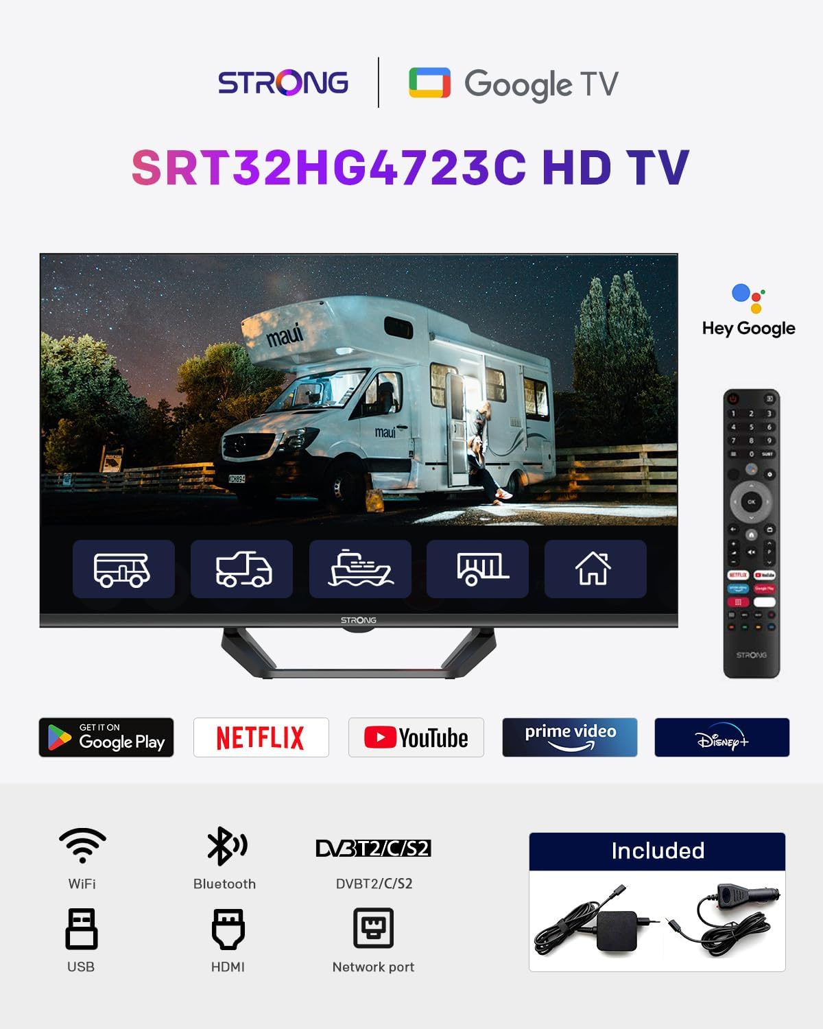 Strong SRT32HG4723C 32-inch TV - view 4