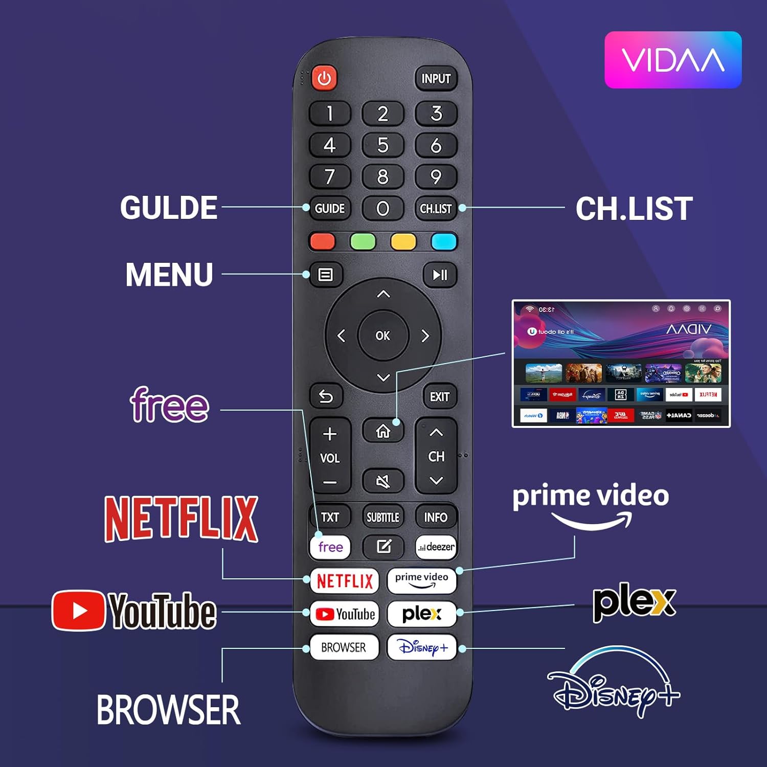 RCA VRS40FQ1 40-inch TV - view 3