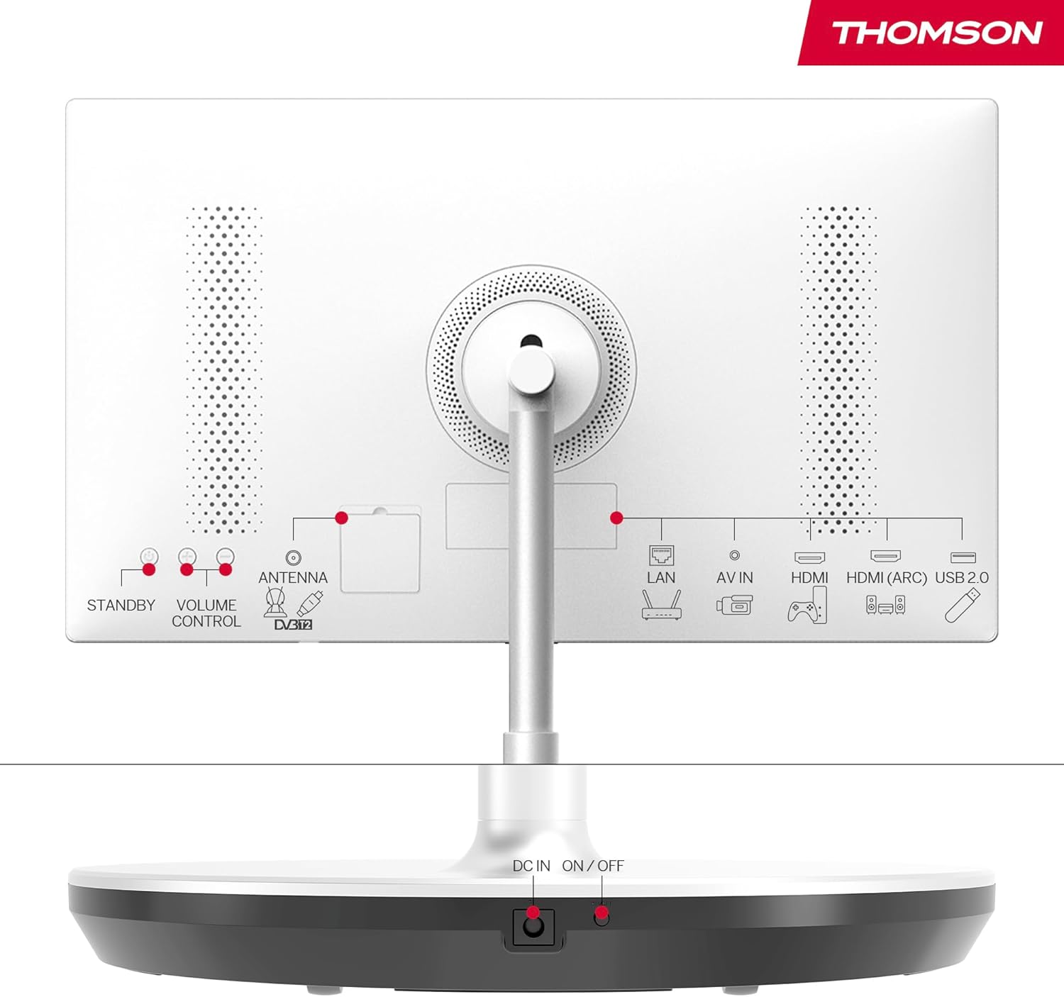 Thomson 32HA4M44 32-inch TV - view 4
