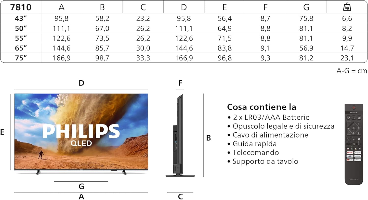 Philips 43PUS7810/12 43-inch TV - view 3