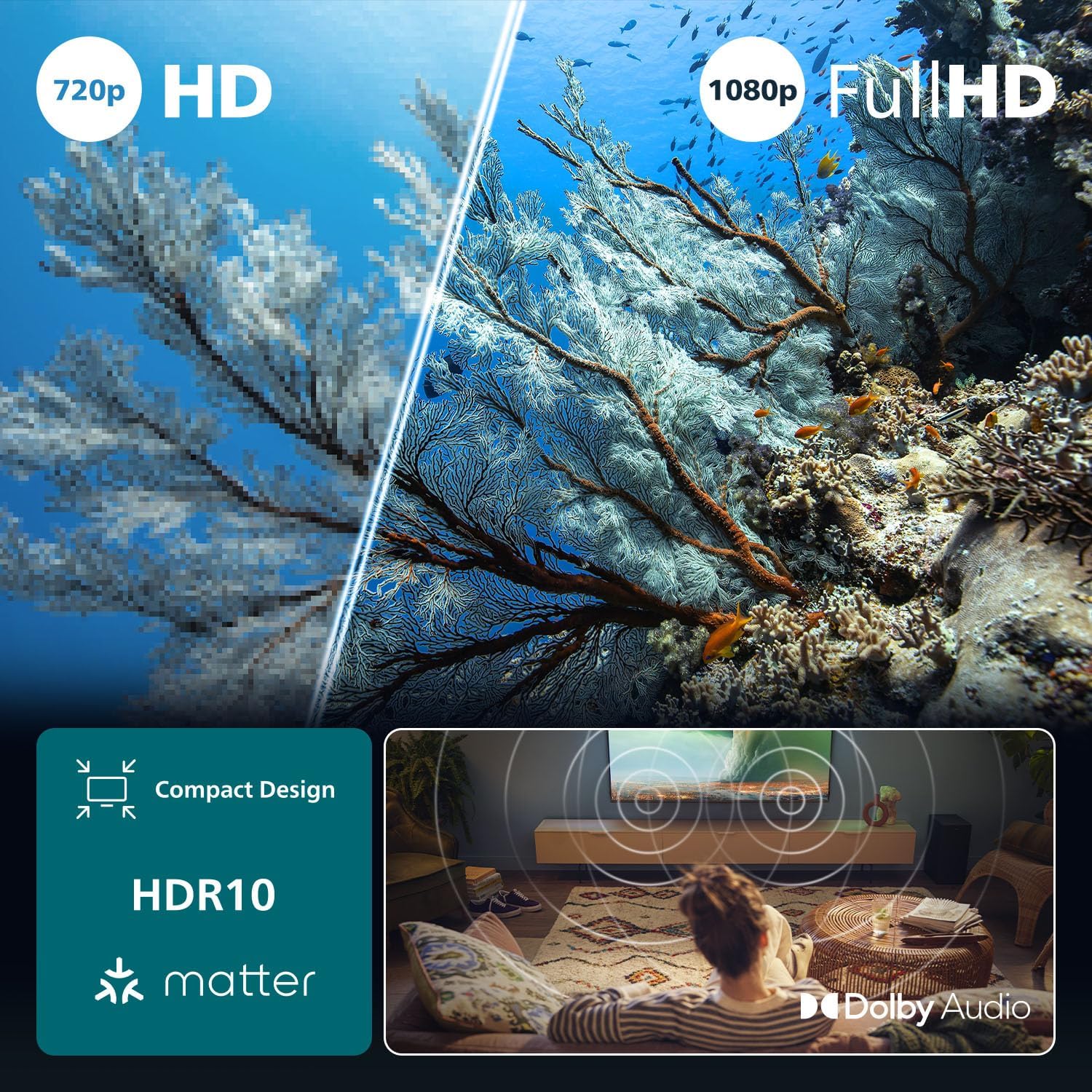 Philips 32PFS6000/12 32-inch TV - view 5