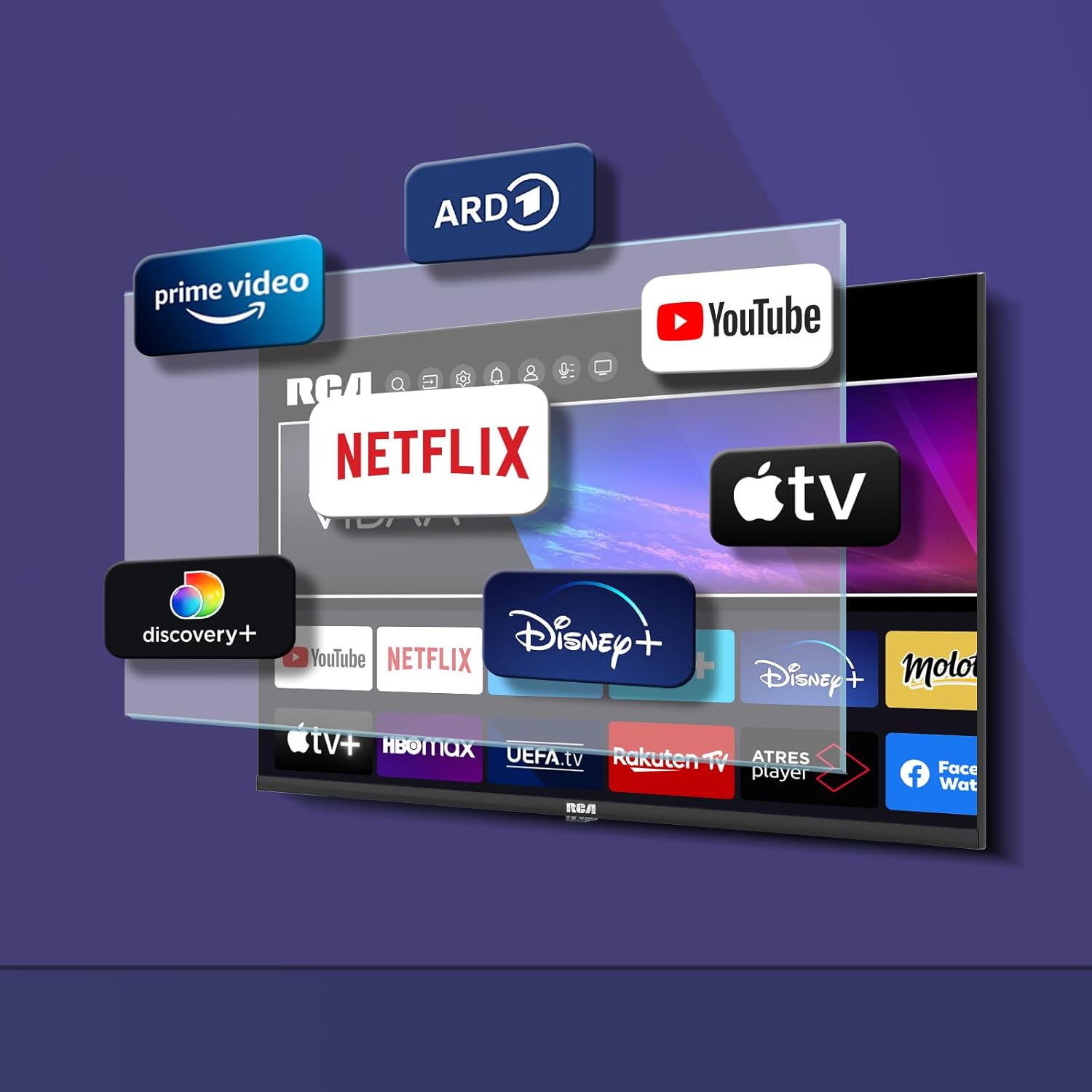 RCA VRS40FQ1 40-inch TV - view 2